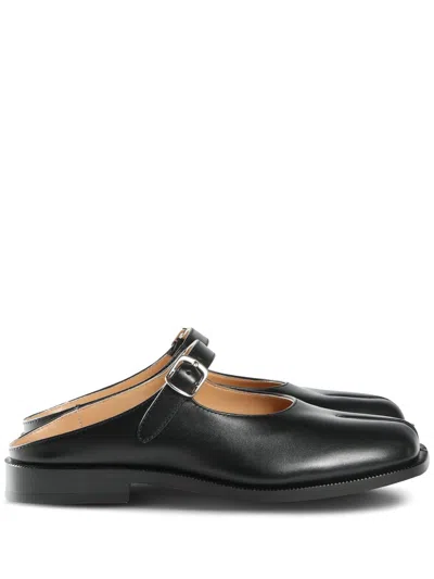 Maison Margiela Tabi Mules In Black
