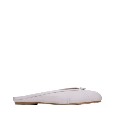 Maison Margiela Tabi Mules In White