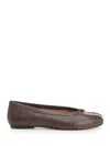 Maison Margiela Tabi New Ballerina In Brown