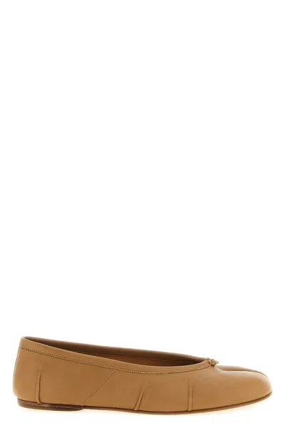 Maison Margiela Tabi Leather Ballerinas In Multi