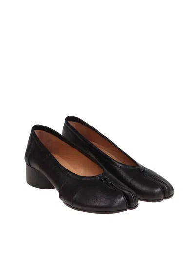 MAISON MARGIELA MAISON MARGIELA BALLERINA SHOES IN SOFT TEXTURED LEATHER
