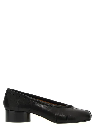 MAISON MARGIELA TABI NEW FLAT SHOES BLACK