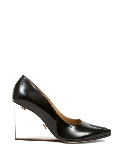 Maison Margiela Tabi Pointed-toe Pumps In Black
