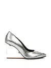 Maison Margiela Tabi Pointed-toe Pumps In Multi