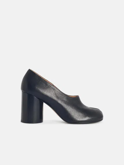 Maison Margiela 'tabi Pump' Black Leather Pumps