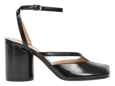 Pre-owned Maison Margiela Tabi Pump Sandals (women's) Sneakers In Black