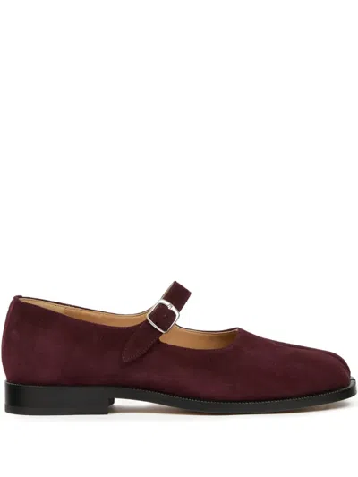 Maison Margiela Tabi Pumps In Red