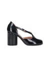 Maison Margiela Tabi Pumps Sandals In Black