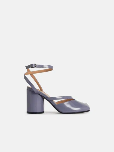 Maison Margiela 'tabi' Purple Leather Sandals