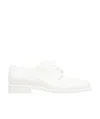 Maison Margiela Tabi Rubber Derby Shoes In White