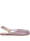 Maison Margiela Tabi Slingback Flat In Pink