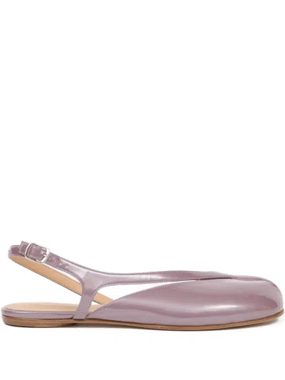 Maison Margiela Tabi Slingback Flat In Pink