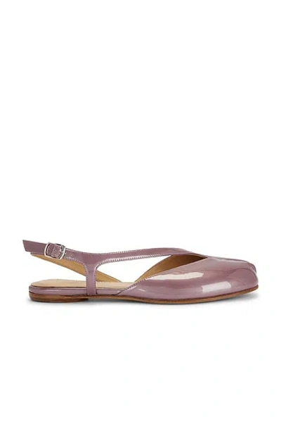 Maison Margiela Tabi Slingback Sandal Woman Pink In Multi