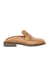 Maison Margiela Brown Mule Loafer In Brown