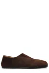 Maison Margiela Brown Tabi Babouche Loafers In Brown