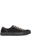 Maison Margiela Tabi Sneakers In Black
