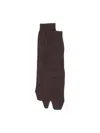 Maison Margiela 'tabi' Socks In Brown