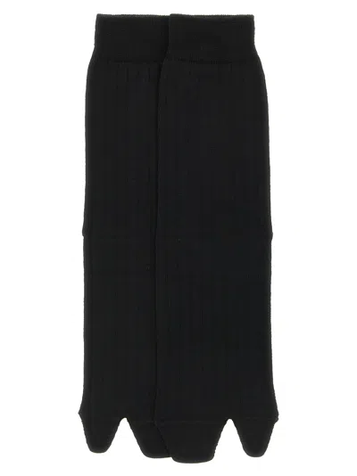Maison Margiela 'tabi' Socks In Black