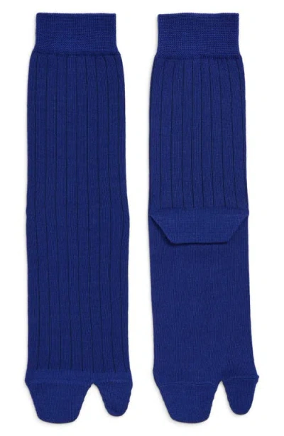 Maison Margiela Tabi Socks In Brown