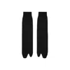 Maison Margiela Tabi Socks Man Black In Black