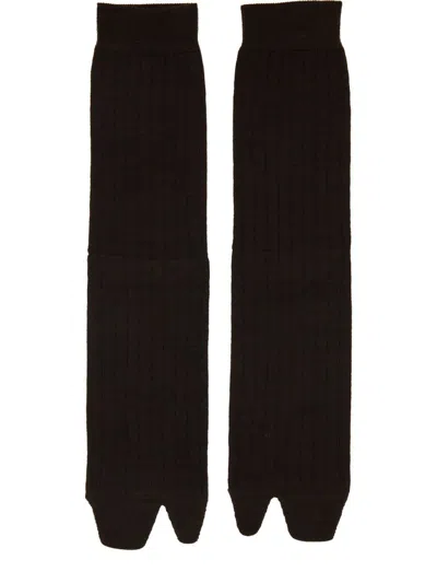 Maison Margiela Tabi Socks In Multi
