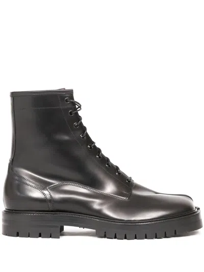 MAISON MARGIELA TABI SPLIT-TOE LACE-UP BOOTS