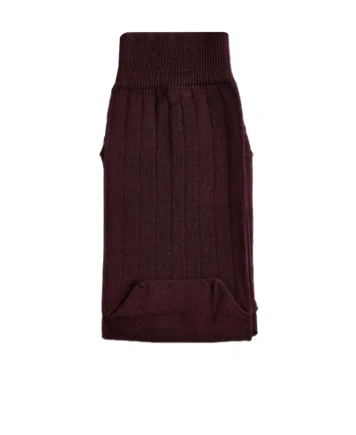 Maison Margiela Tabi Split-toe Socks In Black