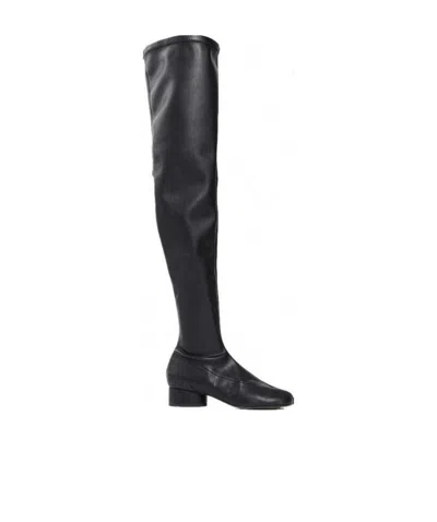 Maison Margiela Tabi Stivale Boots In Black