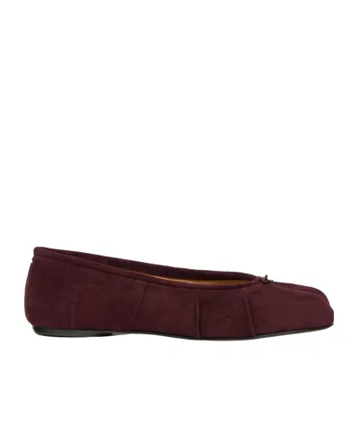 MAISON MARGIELA MAISON MARGIELA BOW EMBELLISHED TABI BALLET FLATS