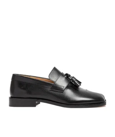 Maison Margiela Split Toe Business Dress Shoes In Black