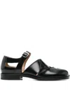 Maison Margiela Tabi-toe Buckle Pumps In Black