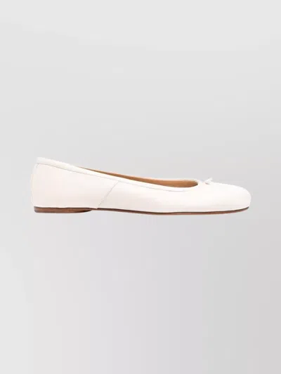 MAISON MARGIELA TABI TOE FLAT LEATHER SLIP-ON BALLERINA