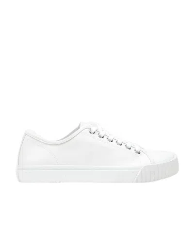 Maison Margiela Tabi Toe Low-top Sneakers In White