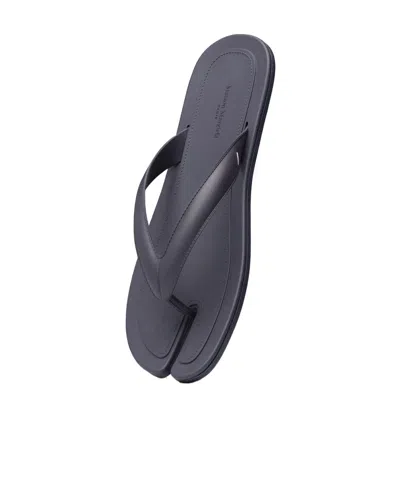 Maison Margiela Tabi-toe Slip-on Flip Flops In Gray