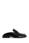 Maison Margiela Black Tabi City Loafer Mules In H8396