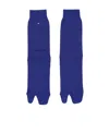 Maison Margiela Tabi Toe Socks In Blue