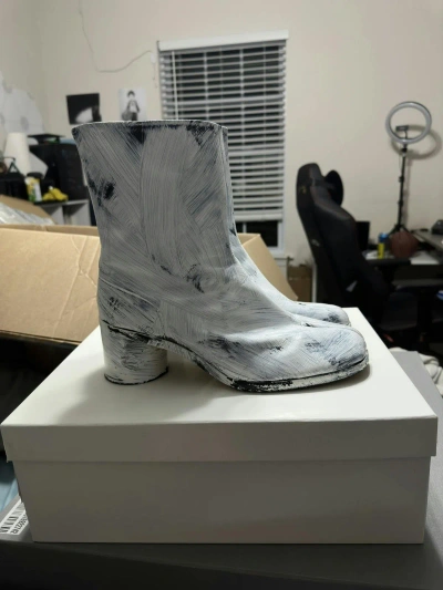 Pre-owned Maison Margiela Tabis Shoes In White