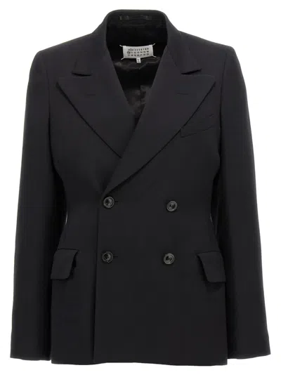 Maison Margiela Tailored Double-breasted Wool Blazer
