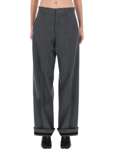 Maison Margiela Tailored Pants In Gray
