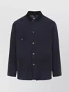 Maison Margiela Tailored Sports Jacket With Collar And Long Sleeves In Multi