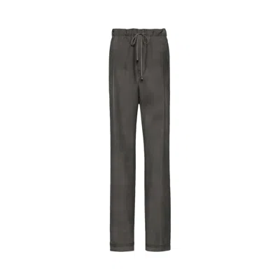 Pre-owned Maison Margiela Tailored Trousers 'medium Grey' | Men's Size 48 In Gray
