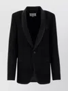 Maison Margiela Wool Single-breasted Blazer Jacket