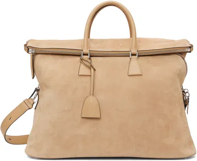 Maison Margiela Tan 5ac Soft Xl Bag In Nude