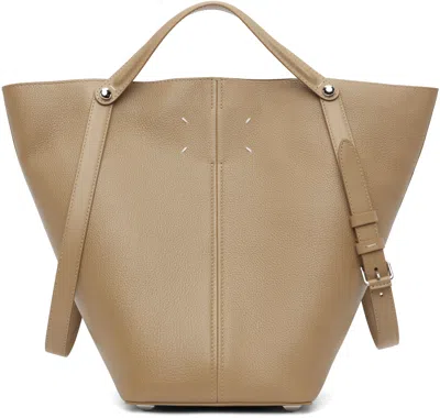 Maison Margiela Tan Dress-age Medium Bag