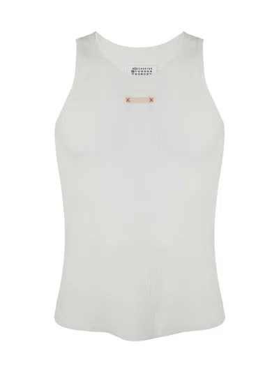 Maison Margiela Tank Top Clothing In White