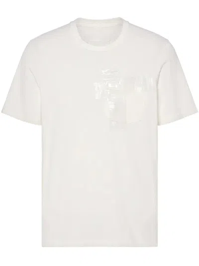 Maison Margiela Taped T-shirt In White