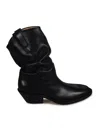 Maison Margiela Texan Boots Tabi In Black