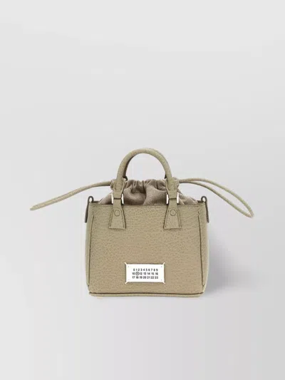 Maison Margiela Textured Finish Horizontal Tote Bag