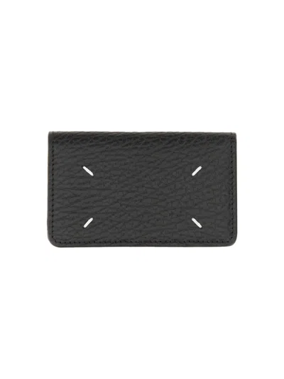 Maison Margiela Textured Leather Compact Cardholder