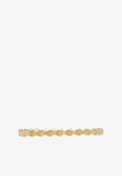 Maison Margiela Timeless Cuff Bracelet In Gold
